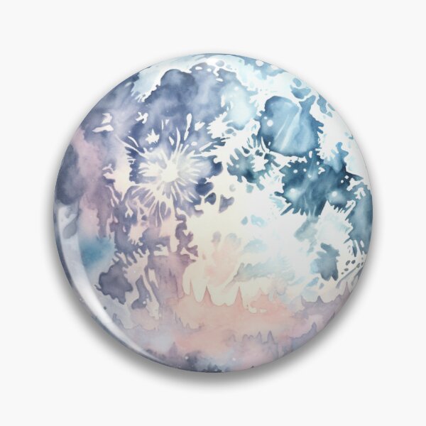 Item preview, Watercolor Celestial Moon designed and sold by ShepherdsPieMan.