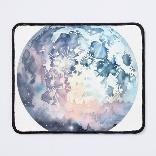 Item preview, Watercolor Celestial Moon designed and sold by ShepherdsPieMan.