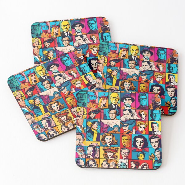 Item preview, faces animated characters full color designed and sold by diego armando moreno perez.