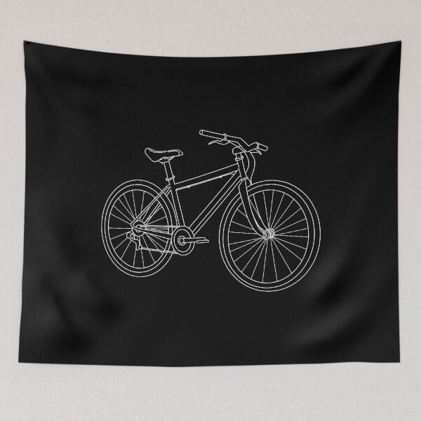 Item preview, Minimalist Bicycle  designed and sold by ethnicdrawing.