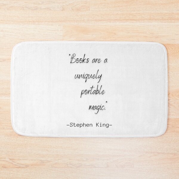 Item preview, Books are a uniquely portable magic. designed and sold by motivationhood.