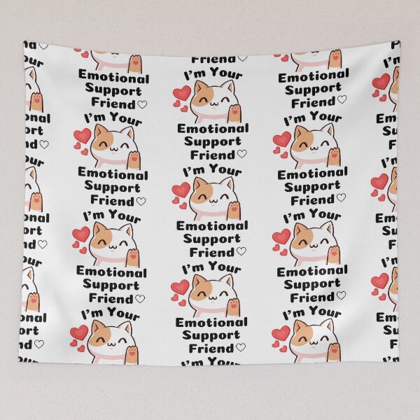 Item preview, Emotional Support Coworker designed and sold by Uryummypie.
