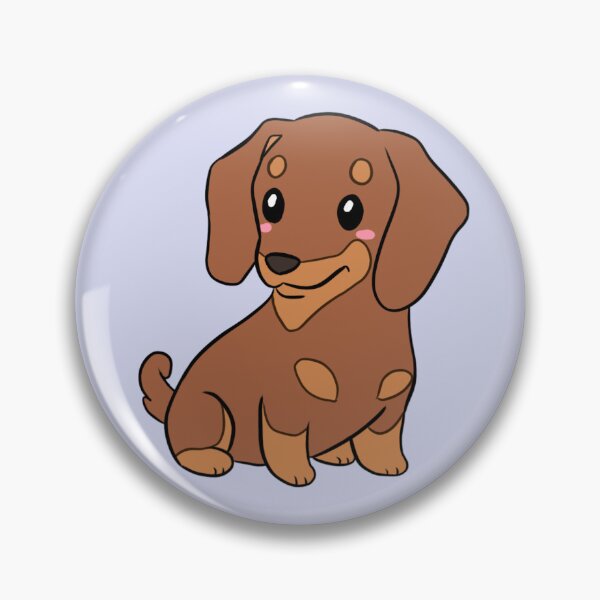 Item preview, Cute dachshund dog illustration  designed and sold by Yaragold.