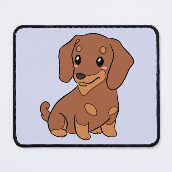 Item preview, Cute dachshund dog illustration designed and sold by Yaragold.
