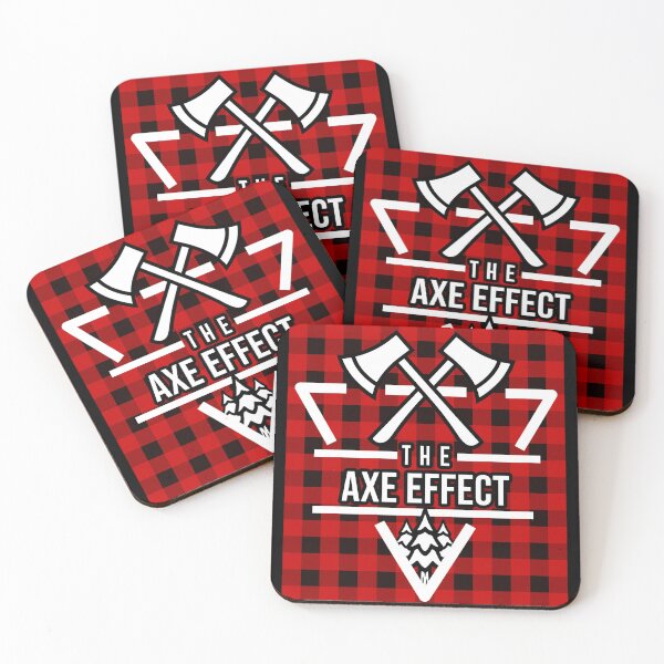 Artikelvorschau, Kopie von The Axe Effect Mimimal Lumberjack Forest  entworfen und verkauft von BYNDART.