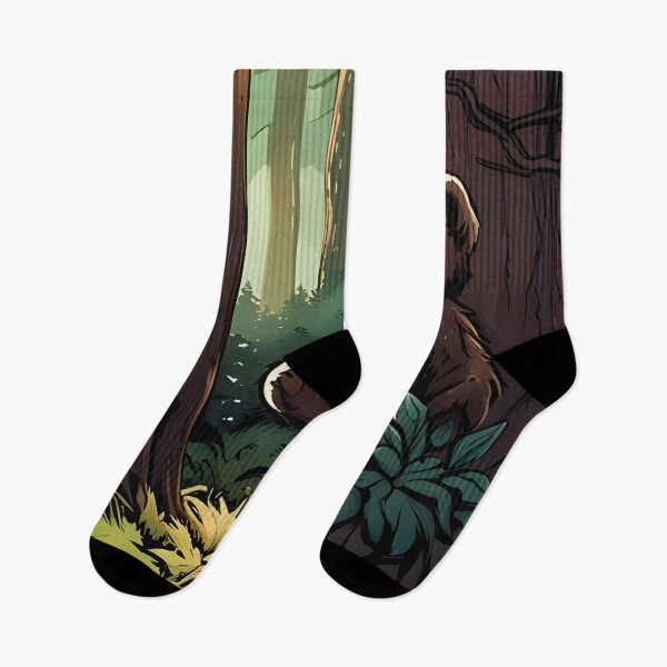 Item preview, Teddy exploring Vancouver's Redwood Trees designed and sold by Colin Bentham.