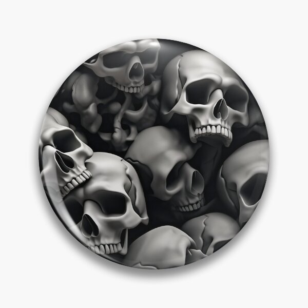 Item preview, Skull Seamless Pattern designed and sold by ShepherdsPieMan.