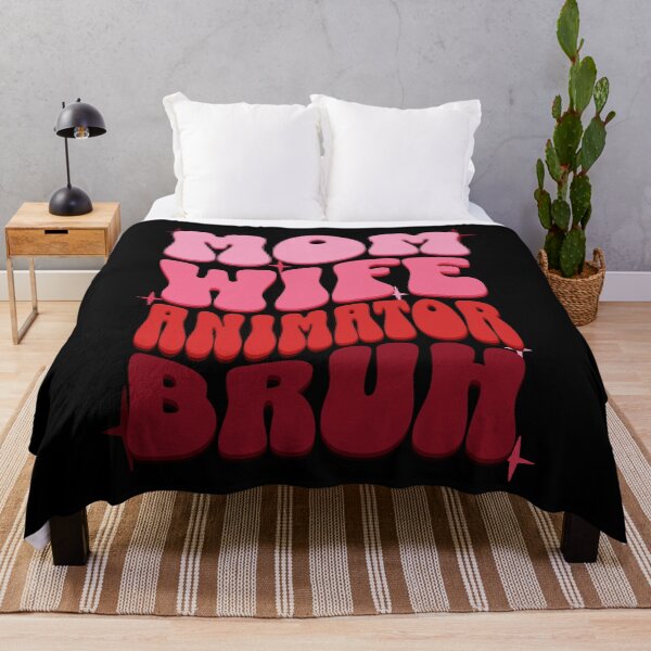 Item preview, Mom Wife Animator Bruh, Retro Colorful Mommy design designed and sold by BYNDART.
