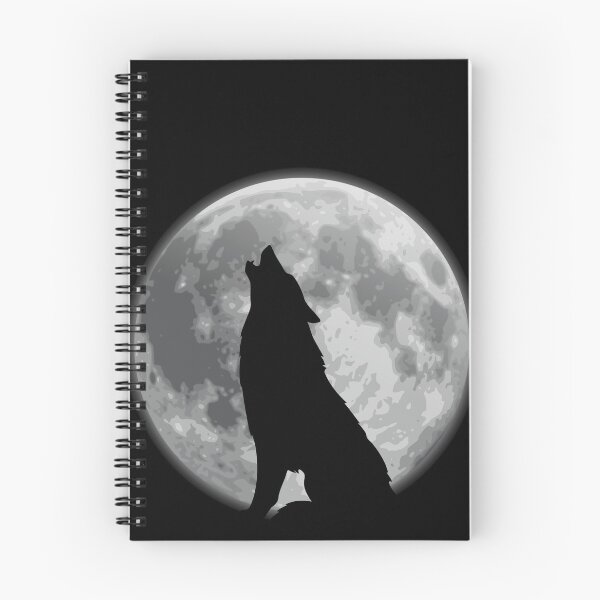 Item preview, Wolf With a Full Moon designed and sold by Amazing-Kortez.