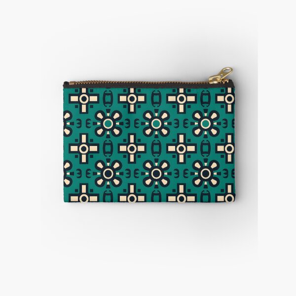 Item preview, Peruvian Green andean cross Chacana pattern designed and sold by khumpa.