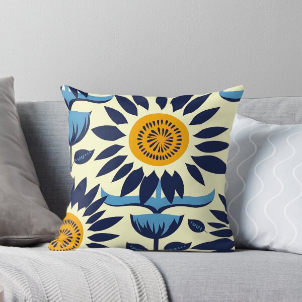 Artikelvorschau, Sonnenblume Sommer Blumen Scandi 8 entworfen und verkauft von DesignHausArt.