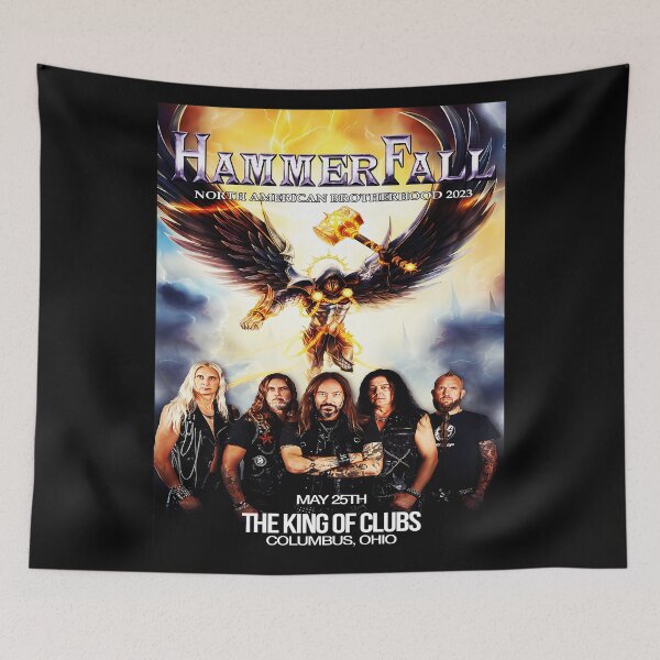 Item preview, HammerFall Heavy Metal Tour 2023 designed and sold by MaximilianoSh.