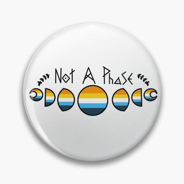 Item preview, Not a phase - Aroace Pride designed and sold by Beelixir.