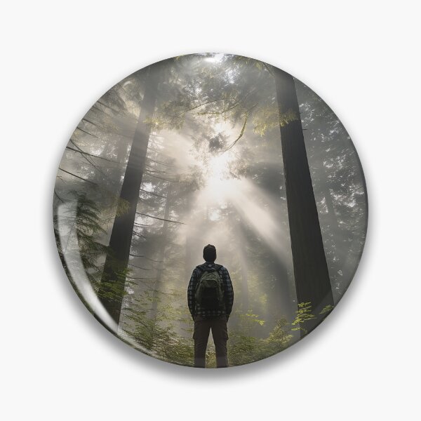 Item preview, The lonely man in the forest designed and sold by SameeraDammeyer.