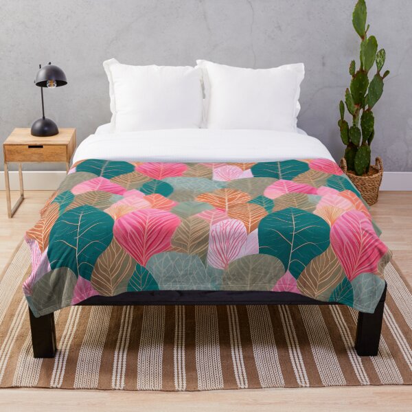 Item preview, Tropical stripes blossom flower plants seamless art illustration  designed and sold by gmm2000.