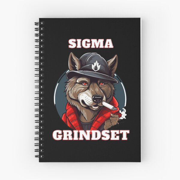 Item preview, Sigma Grindset | Snapback Wolf designed and sold by The Stoic Sigma.