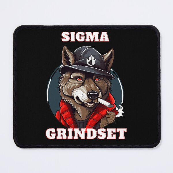 Item preview, Sigma Grindset | Snapback Wolf designed and sold by The Stoic Sigma.