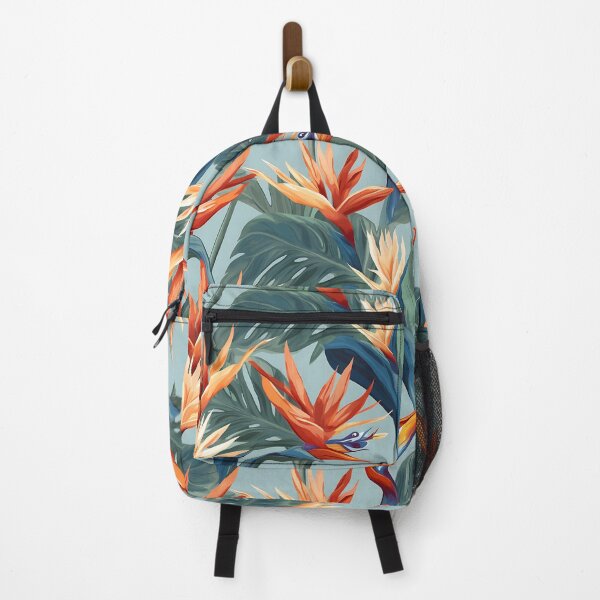 Item preview, Vintage Coastal Floral Bird of Paradise designed and sold by DesignHausArt.