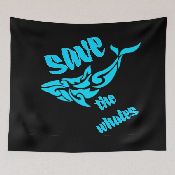 Item preview, Save the whales designed and sold by NIvaTShirt.