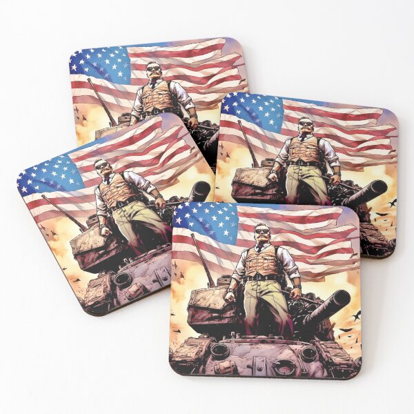 Item preview, Teddy Tank Commander designed and sold by BullMooseMemes.