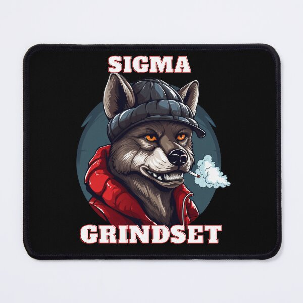 Item preview, Sigma Grindset | Snarling Wolf designed and sold by The Stoic Sigma.
