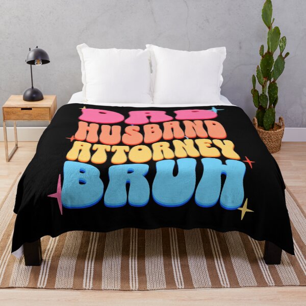 Item preview, Dad Husband Attorney, Retro Colorful Daddy design designed and sold by BYNDART.