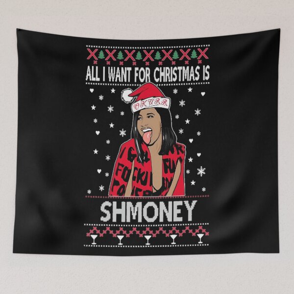 Item preview, cardi b wap - all i want for chriatmas designed and sold by TourneurYester.