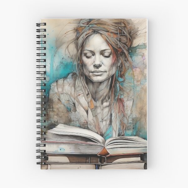Item preview, Immersed in books designed and sold by GracefulGems.