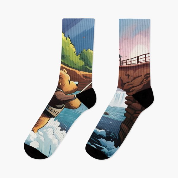 Item preview, Teddy exploring Niagara Falls designed and sold by Colin Bentham.