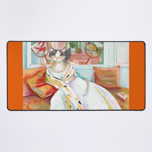 Item preview, Gobillard Portrait as a Cat designed and sold by KilkennyCat Art.