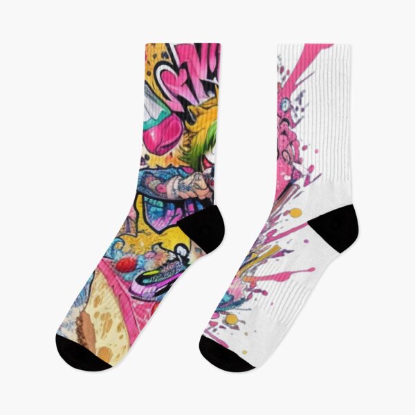 Item preview, colorful graff  designed and sold by Mo-rx.