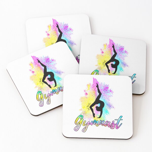 Item preview, Female Gymnast Silhouette Art designed and sold by ArtNastix.
