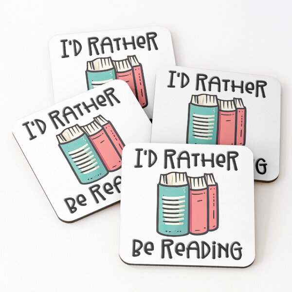 Item preview, I'd Rather Be Reading designed and sold by Puristock.