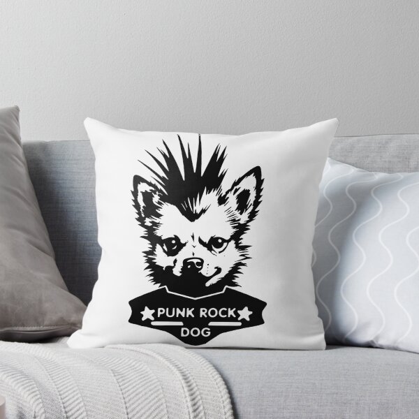 Item preview, PUNK DOG (5) (PUNK ROCK DOG) (Black) designed and sold by atzek.