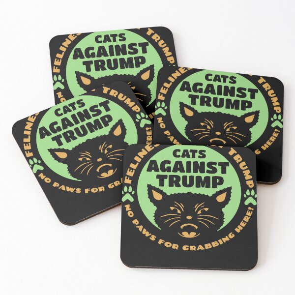 Item preview, Gatos contra Trump - Postura política con estilo! designed and sold by Zandalus.