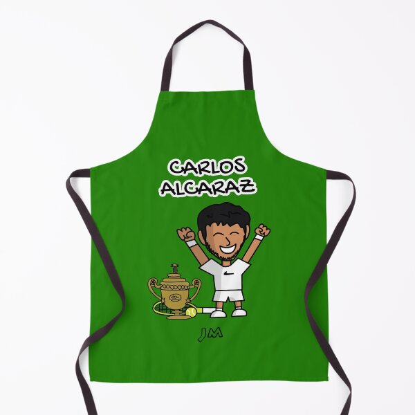 Item preview, Carlos Carlitos Alcaraz Champion Wimbledon London Tennis Spain Green designed and sold by jesumedina.