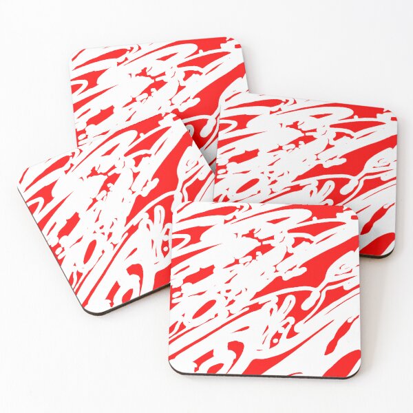 Item preview, Splash - Red and White designed and sold by MarshallWild.