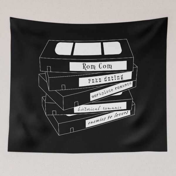 Item preview, VHS Romance movie fan design designed and sold by FireflyStudi0s.