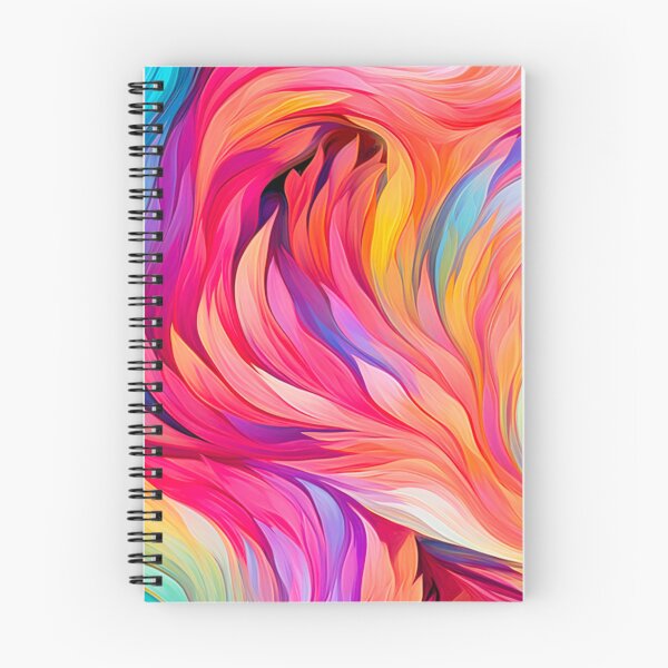 Item preview, Colorful Feathery Swirl Print Background designed and sold by PaperieJennifer.