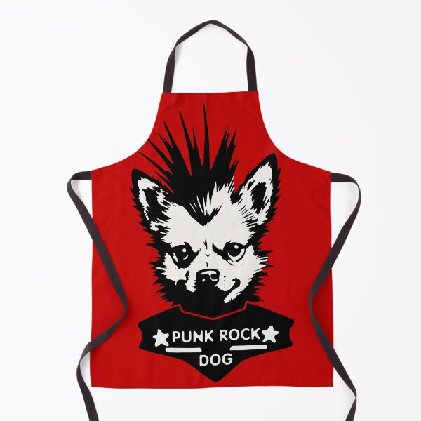 Item preview, PUNK DOG (5) (PUNK ROCK DOG) (Black & White) designed and sold by atzek.