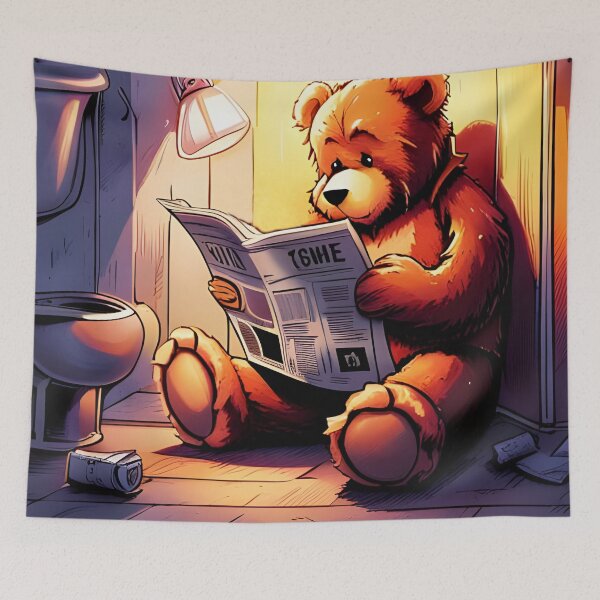 Item preview, Teddy Taking a break  designed and sold by Colin Bentham.