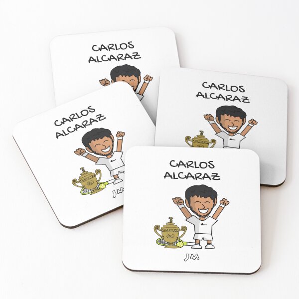Item preview, Carlos Carlitos Alcaraz Campeón Wimbledon Londres Tenis España Blanco designed and sold by jesumedina.