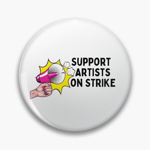 Item preview, Support Artists on Strike Graphic designed and sold by Hayjay317.