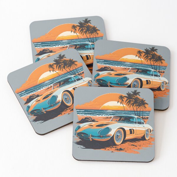 Artikelvorschau, Sunset Classic Legends: Ikonischer Oldtimer in nostalgischer Pracht entworfen und verkauft von Ceemko's Vintage Corner.