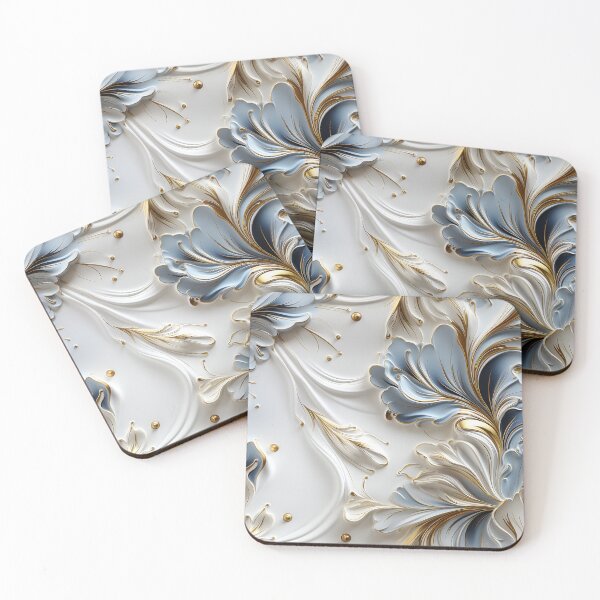 Item preview, Modern Marble Marvel in White designed and sold by NikkofTime.