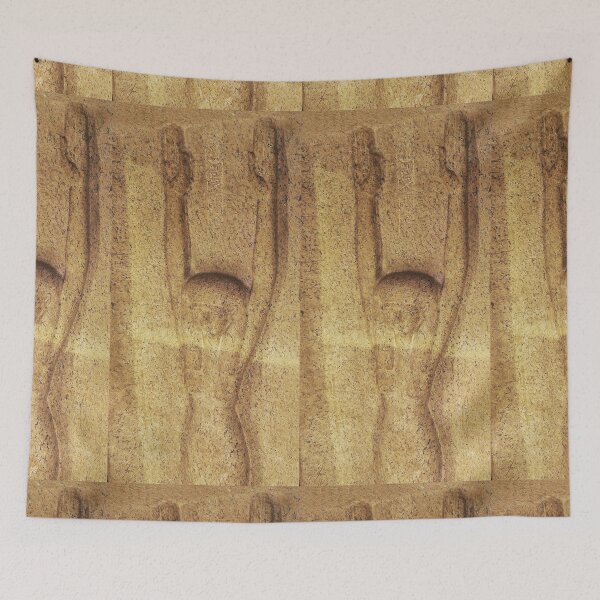Item preview, vr 3334 / finition 2023 - 14 - pharaon ramsès ll - gravure de Nout, Déesse du ciel se tenant face au défunt, les bras tendus, Couvercle du sarcophage de Psousennès I - Okaio Créations  Olavia-Olao designed and sold by o.okaïo.