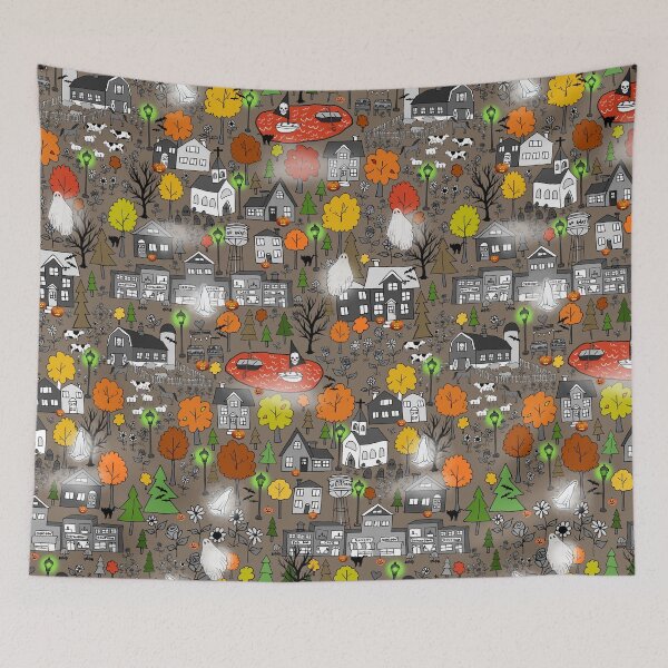 Item preview, Halloween Town designed and sold by IrishVikingDesigns.