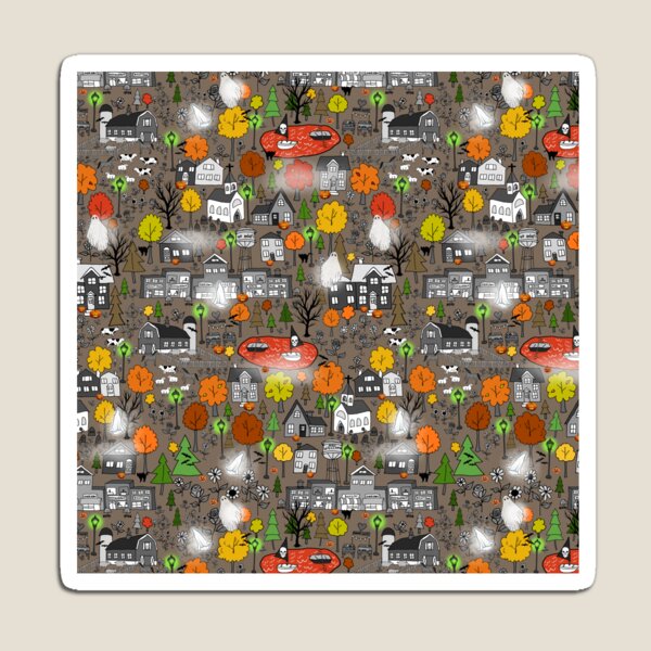 Item preview, Halloween Town designed and sold by IrishVikingDesigns.