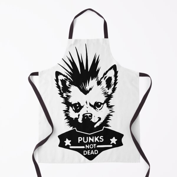 Item preview, PUNK DOG (5) (PUNKS NOT DEAD) (Black) designed and sold by atzek.