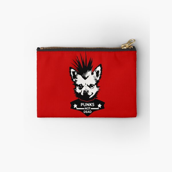 Item preview, PUNK DOG (5) (PUNKS NOT DEAD) (Black & White) designed and sold by atzek.